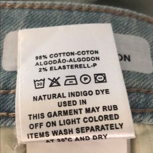 DL1961 Joy Blue High Rise Flare Dalloway Jeans 25